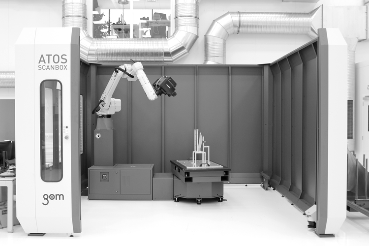 cellule de scanning robotisée