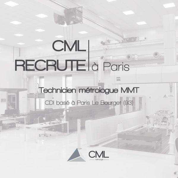 Technicien métrologue MMT Paris